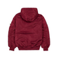 PHILADELPHIA PHILLIES MEN'S NEWERA X ALPHA INDUSTRIES L-2B HOODED BOMBER JACKET - BURGUNDY