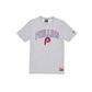 PHILADELPHIA PHILLIES MEN'S THROWBACK PINSTRIPE T-SHIRT - GRAY