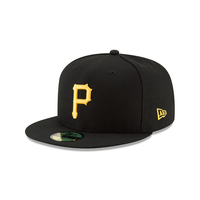 PITTSBURGH PIRATES EVERGREEN BASIC 59FIFTY FITTED HAT - BLACK