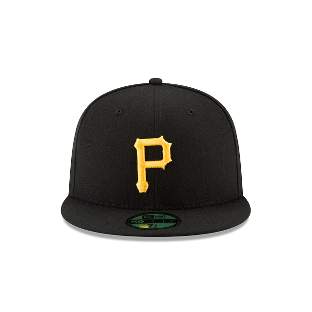 PITTSBURGH PIRATES EVERGREEN BASIC 59FIFTY FITTED HAT - BLACK