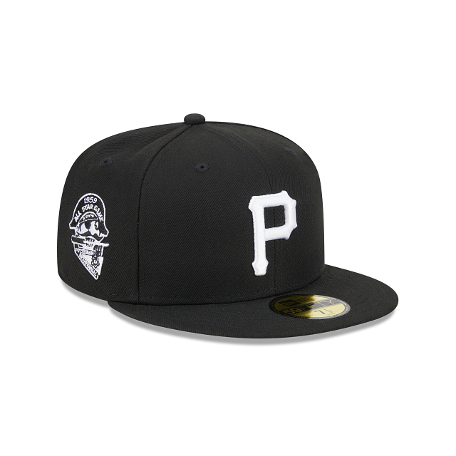 Pittsburgh Pirates Sidepatch 1959 All-Star Game 59FIFTY Fitted Hat - Black/ White Blk/Wht / 7 3/4