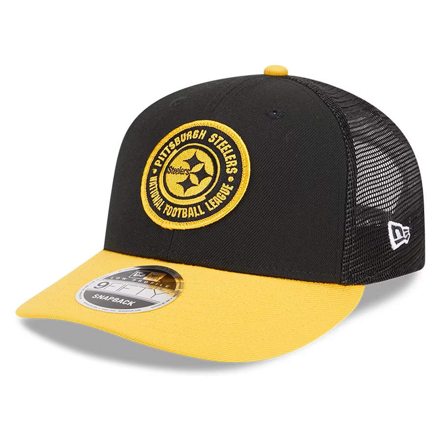 New Era NFL Men's Pittsburgh Steelers 2023 Sideline 9FIFTY Snapback Hat Adjustable
