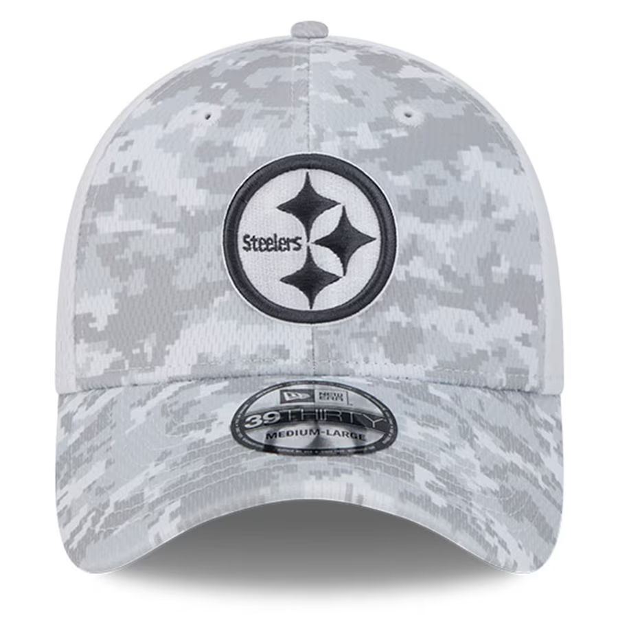 Grey steelers hat on sale