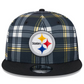 PITTSBURGH STEELERS 2024 NFL SIDELINE STATEMENT 9FIFTY SNAPBACK HAT - BLACK