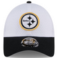 PITTSBURGH STEELERS 2024 NFL TRAINING CAMP 9FORTY-STRETCH SNAP HAT - WHITE