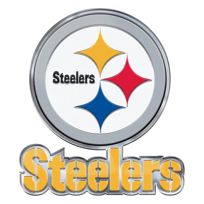 PITTSBURGH STEELERS AUTO EMBLEM COLOR ALTERNATE LOGO