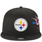 PITTSBURGH STEELERS CITY ART 9FIFTY SNAPBACK - BLACK