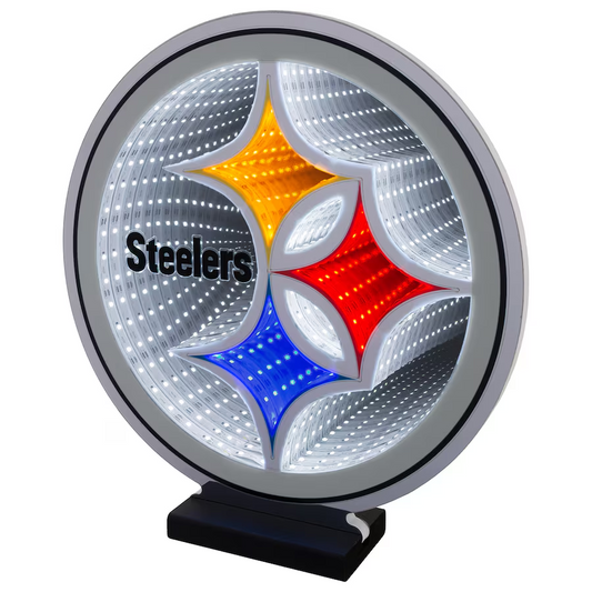 PITTSBURGH STEELERS LED INFINITY LOGO LIGHT