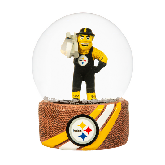 PITTSBURGH STEELERS MASCOT WATER GLOBE