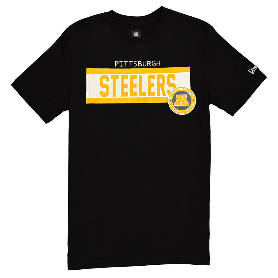 PITTSBURGH STEELERS MEN'S 2024 NFL SIDELINE 3RD DOWN T-SHIRT - BLACK