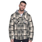 PITTSBURGH STEELERS MEN'S FULLBACK PLAID HOODED JACKET