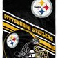 PITTSBURGH STEELERS TEAM 60"X80" ROYAL PLUSH RASCHEL BLANKET