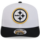 PITTSBURGHS STEELERS 2024 NFL TRAINING CAMP 9SEVENTY STRETCH SNAP TRUCKER HAT - WHITE