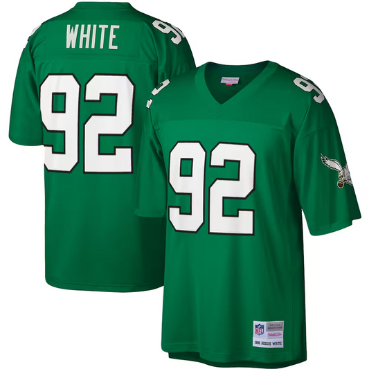 REGGIE WHITE PHILADELPHIA EAGLES MEN'S MITCHELL & NESS PREMIER JERSEY