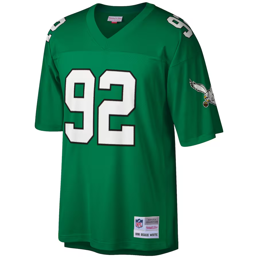 REGGIE WHITE PHILADELPHIA EAGLES MEN'S MITCHELL & NESS PREMIER JERSEY