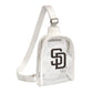 SAN DIEGO PADRES CLEAR STADIUM MINI SLING BAG