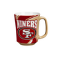 SAN FRANCISCO 49ERS 14OZ CERAMIC MUG WITH MATCHING BOX