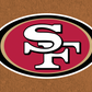 SAN FRANCISCO 49ERS 16" x 28" COIR MAT