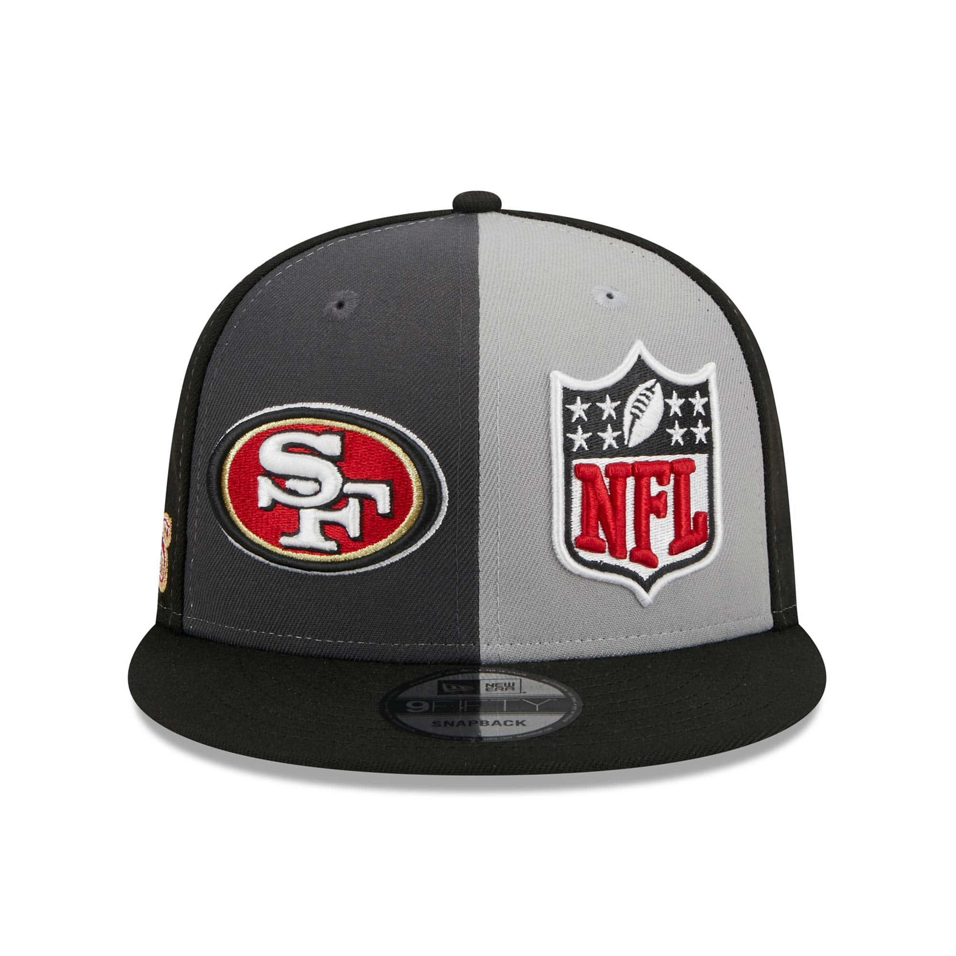 New Era Men's San Francisco 49ers 2023 Sideline 2-Tone 9Fifty Adjustable Hat