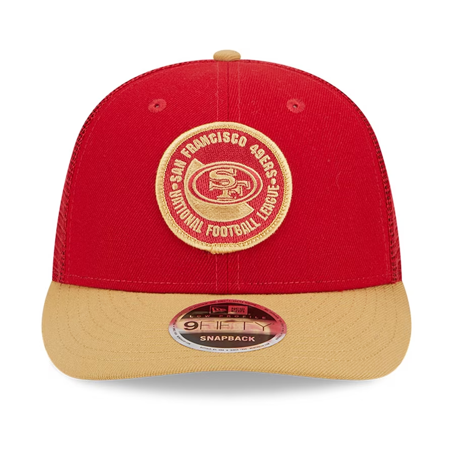 SAN FRANCISCO 49ERS 2023 SIDELINE LOW PROFILE 9FIFTY SNAPBACK HAT – JR ...