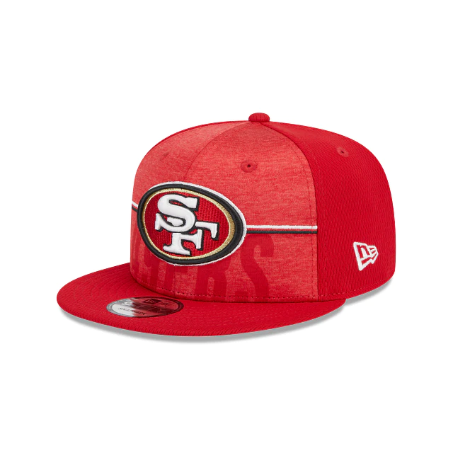 San Francisco 49ers New Era 2021 NFL Training Camp Official 9FIFTY Snapback  Adjustable Hat - Gray/Scarlet