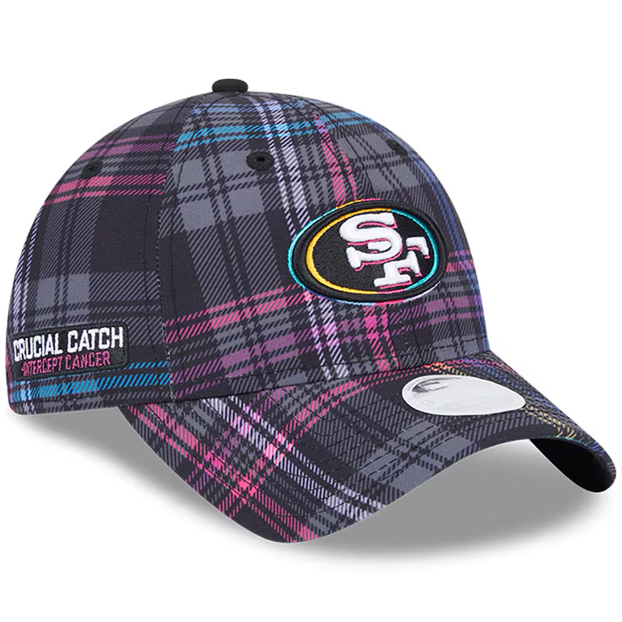 SAN FRANCISCO 49ERS WOMEN'S 2024 NFL CRUCIAL CATCH 9TWENTY ADJUSTABLE HAT