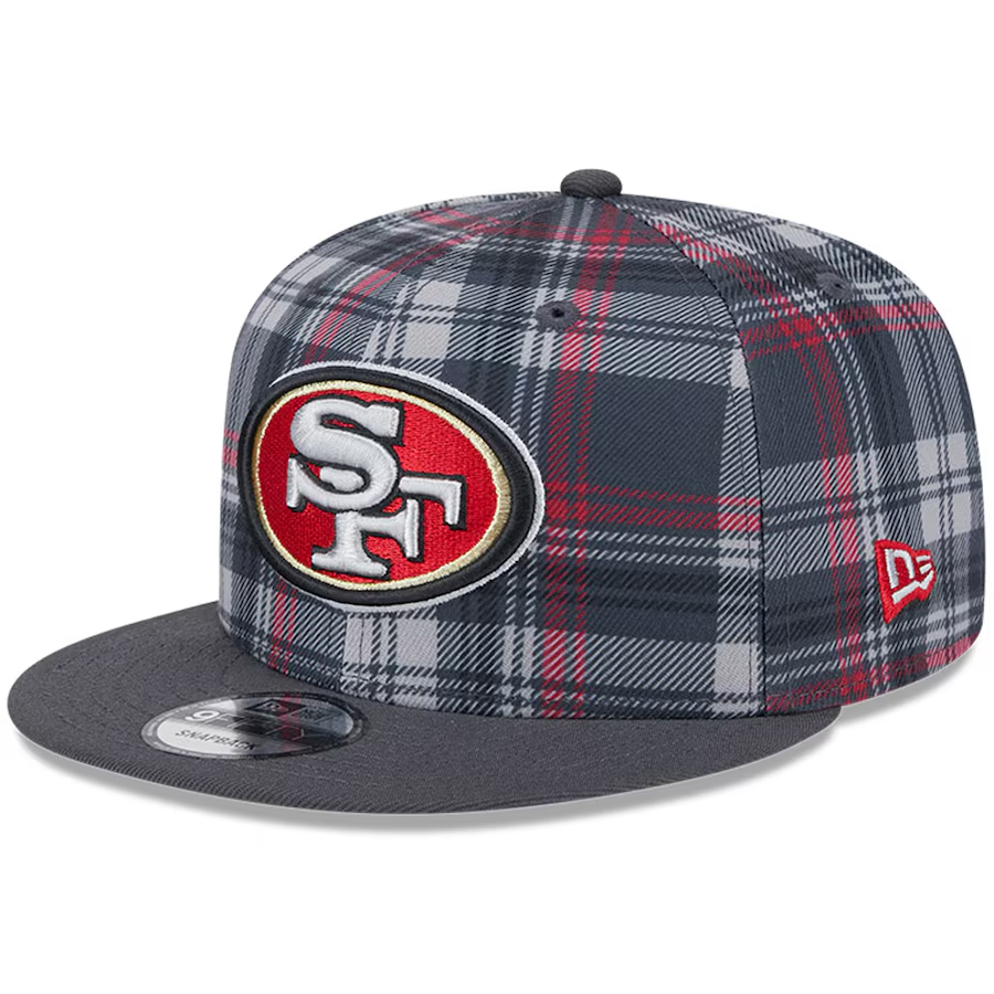 SAN FRANCISCO 49ERS 2024 NFL SIDELINE STATEMENT 9FIFTY SNAPBACK HAT - GRAY