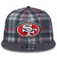 SAN FRANCISCO 49ERS 2024 NFL SIDELINE STATEMENT 9FIFTY SNAPBACK HAT - GRAY