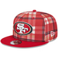 SAN FRANCISCO 49ERS 2024 NFL SIDELINE STATEMENT 9FIFTY SNAPBACK HAT - RED