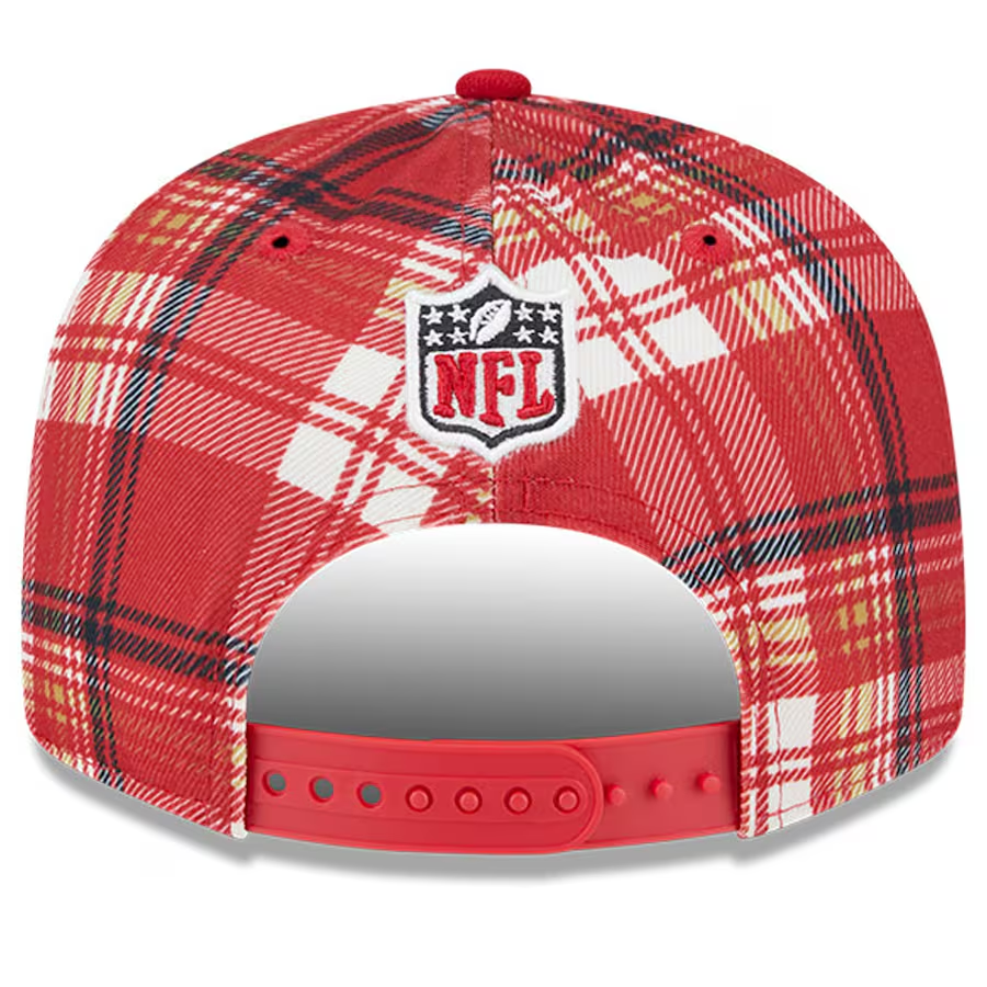 SAN FRANCISCO 49ERS 2024 NFL SIDELINE STATEMENT 9FIFTY SNAPBACK HAT - RED