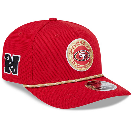 SAN FRANCISCO 49ERS 2024 NFL SIDELINE 9SEVENTY STRETCH SNAPBACK HAT - RED