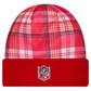 SAN FRANCISCO 49ERS 2024 NFL SIDELINE STATEMENT CUFFED KNIT BEANIE - RED