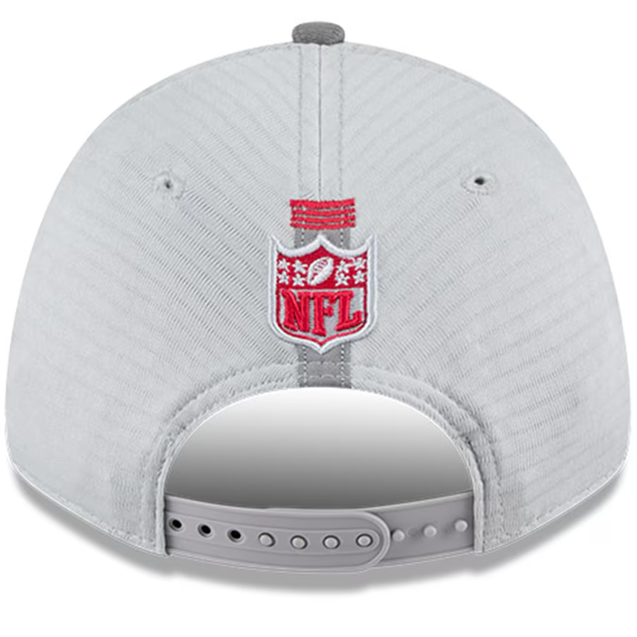 SAN FRANCISCO 49ERS 2024 NFL TRAINING CAMP 9FORTY-STRETCH SNAP HAT - GRAY HEATHER