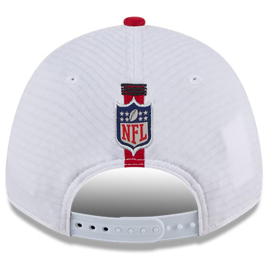 SAN FRANCISCO 49ERS 2024 NFL TRAINING CAMP 9FORTY-STRETCH SNAP HAT - WHITE