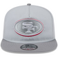 SAN FRANCISCO 49ERS 2024 NFL TRAINING CAMP GOLFER HAT - GRAY HEATHER