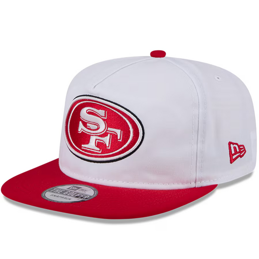 SAN FRANCISCO 49ERS 2024 NFL TRAINING CAMP GOLFER HAT - WHITE