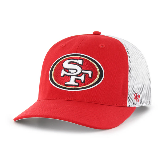 SAN FRANCISCO 49ERS '47 TRUCKER RELAXED SNAPBACK HAT - RED