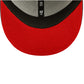 SAN FRANCISCO 49ERS 60TH ANNIVERSARY WORDMARK CUSTOM 59FIFTY FITTED HAT - BLACK/RED