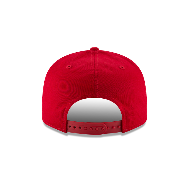 SAN FRANCISCO 49ERS BASIC LOGO 9FIFTY SNAPBACK HAT - RED/TEAM