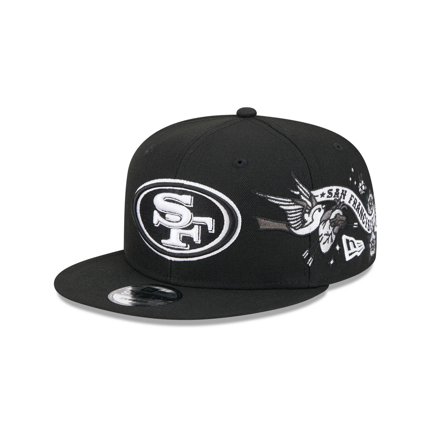 SAN FRANCISCO 49ERS CITY ART 9FIFTY SNAPBACK - BLACK/WHITE