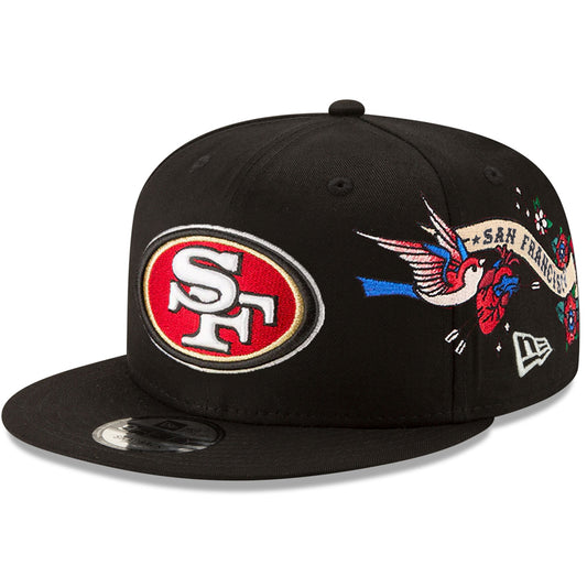 SAN FRANCISCO 49ERS CITY ART 9FIFTY SNAPBACK - BLACK