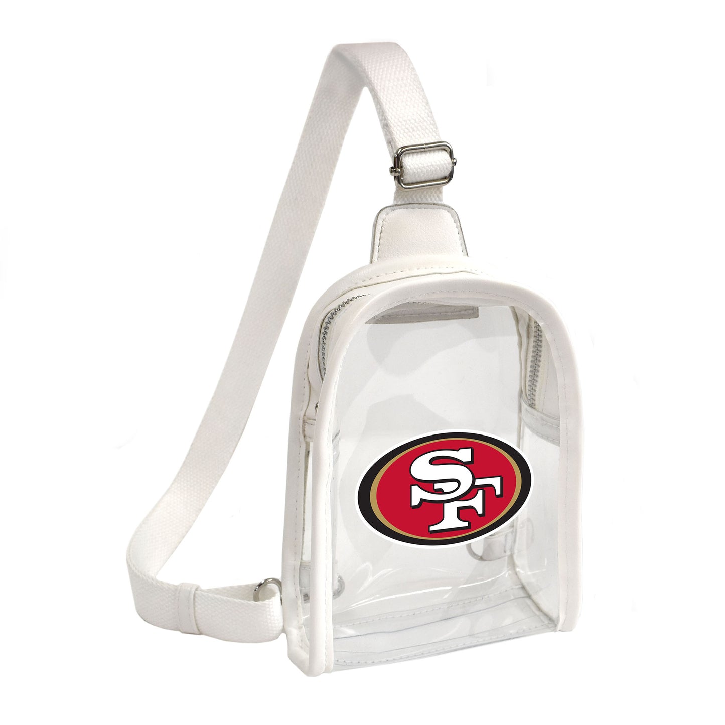 SAN FRANCISCO 49ERS CLEAR STADIUM MINI SLING BAG