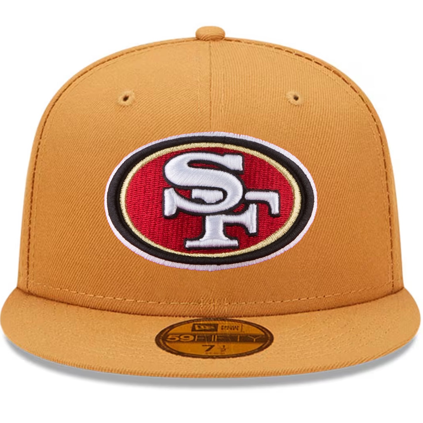 SAN FRANCISCO 49ERS COLOR PACK 59FIFTY FITTED HAT - LIGHT BRONZE