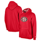 SAN FRANCISCO 49ERS MEN'S 2024 NFL SIDELINE 3RD DOWN PLAID PULLOVER HOODED SWEATSHIRT