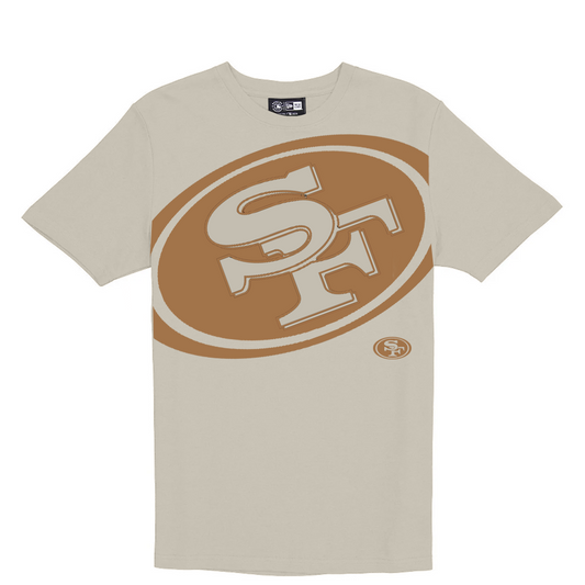 SAN FRANCISCO 49ERS MEN'S COLOR PACK T-SHIRT - STONE/LIGHT BRONZE