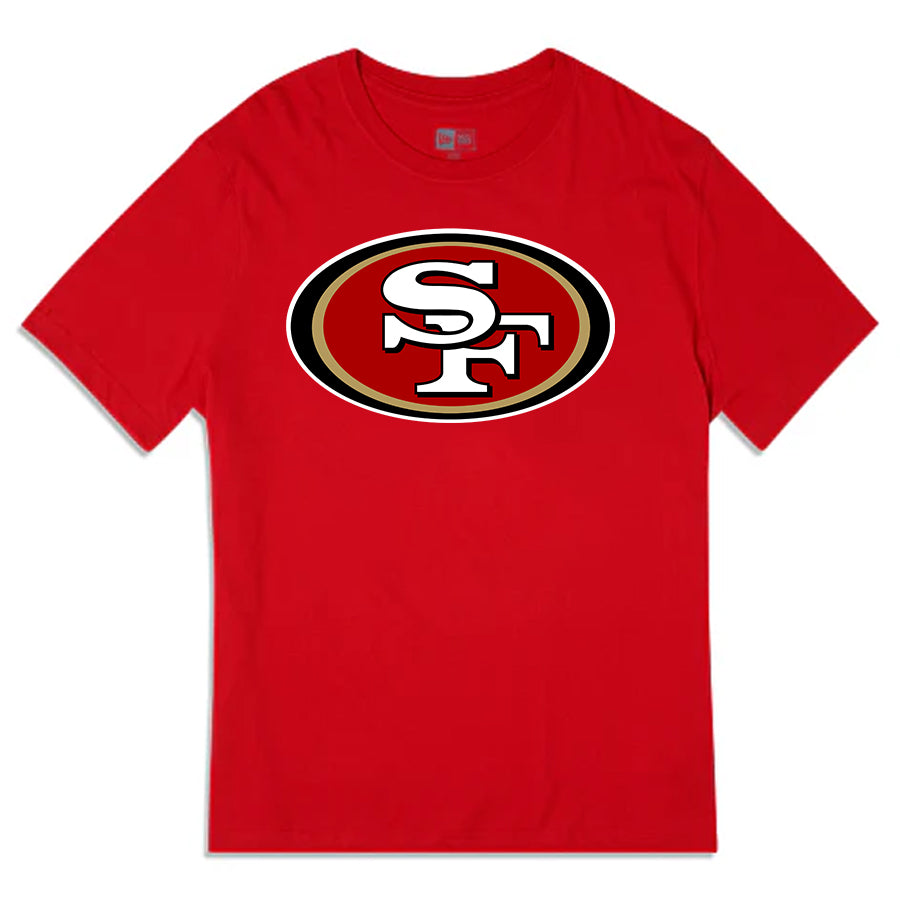 SAN FRANCISCO 49ERS MEN'S NEW ERA BASIC LOGO T-SHIRT