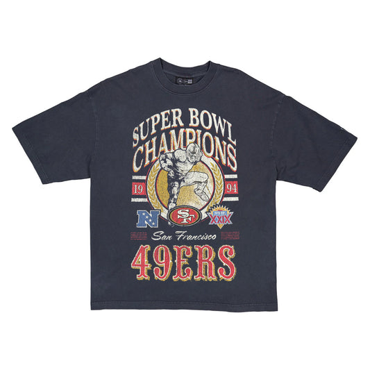 SAN FRANCISCO 49ERS MEN'S SPORT CLASSICS T-SHIRT - BLACK