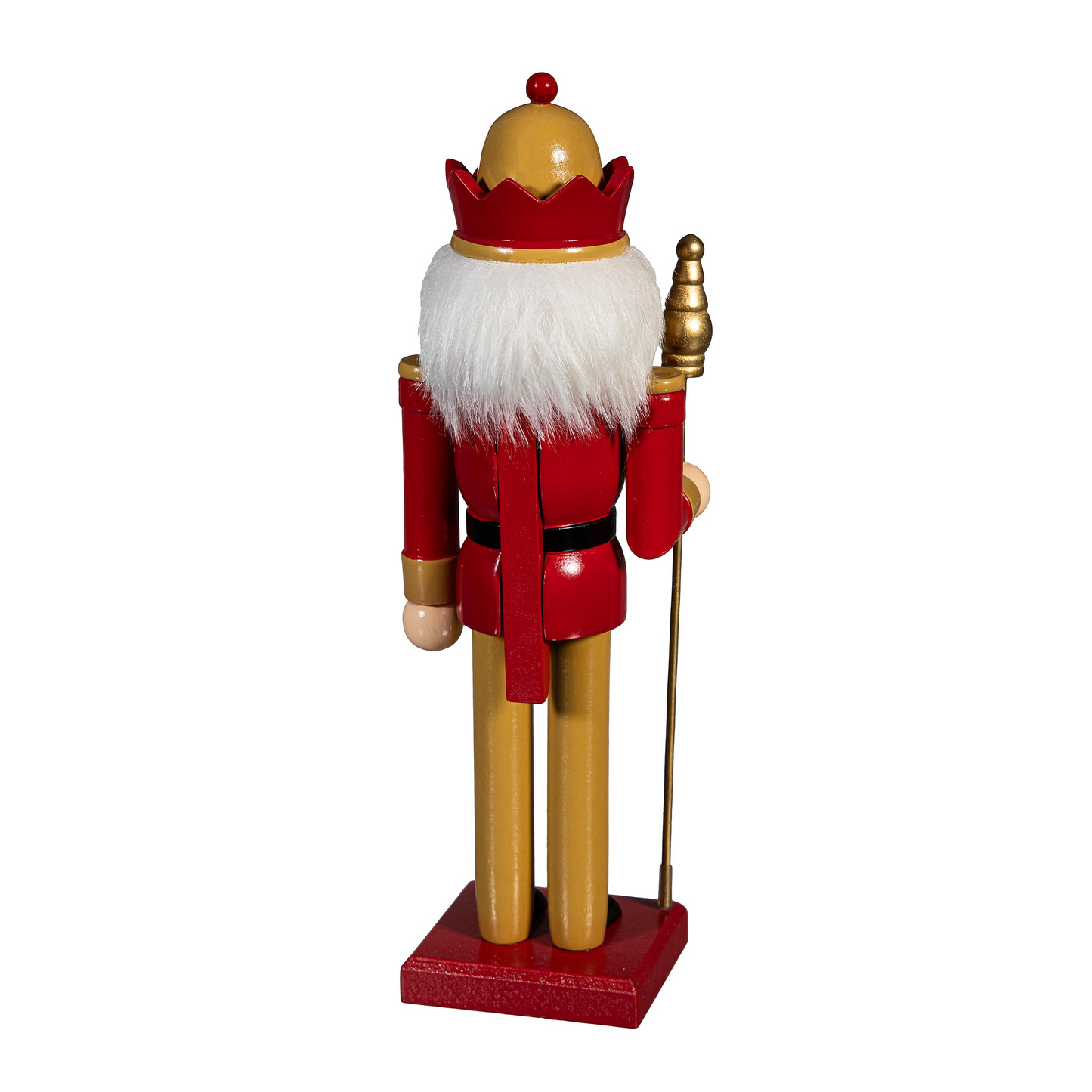 SAN FRANCISCO 49ERS 12" WOODEN NUTCRACKER STATUE