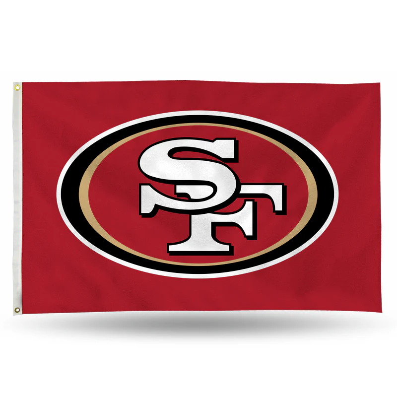 SAN FRANCISCO 49ERS SINGLE SIDED 3'X5'  FLAG