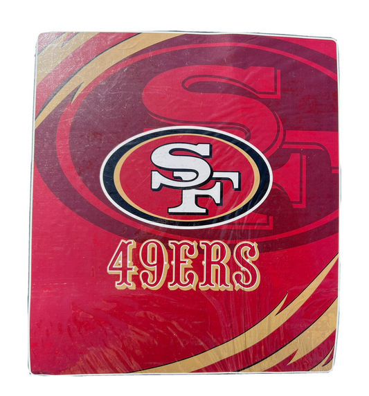 SAN FRANCISCO 49ERS TEAM KING SIZE 86" X 96" BLANKET